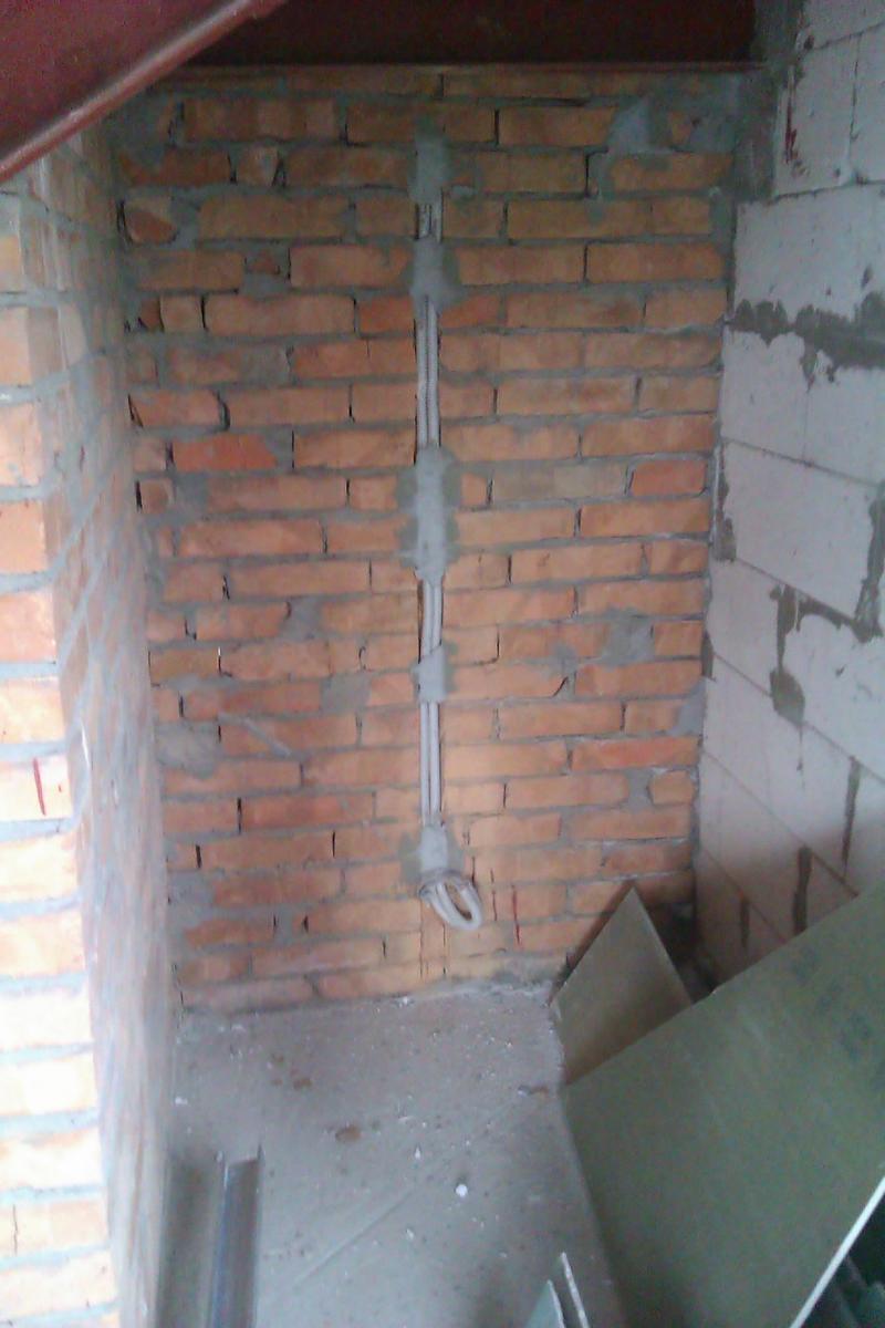 Разводка электрического провода в стене