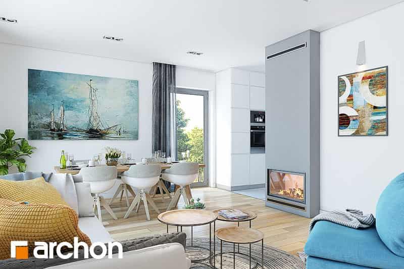 Дом в малиновках 2 вид столовой