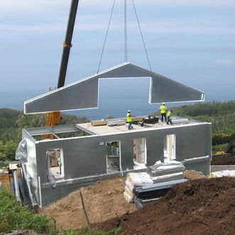 строительство дома из жби панелей